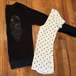 Victorias Secret Crew Sweatshirt and t shirt